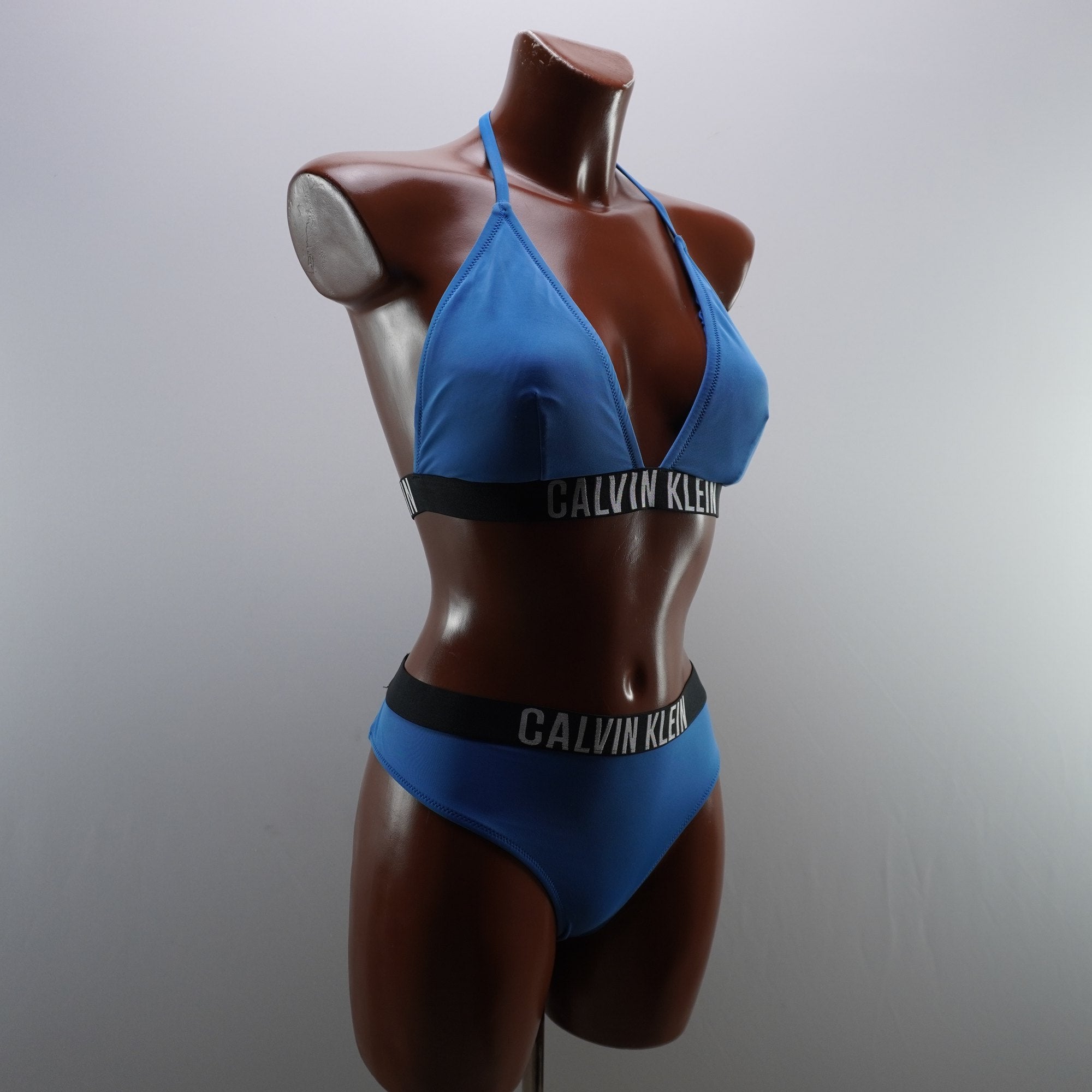 Vestido de Baño Calvin Klein para Mujer - Azul Marino, XL (Usado en Muy Buen Estado)