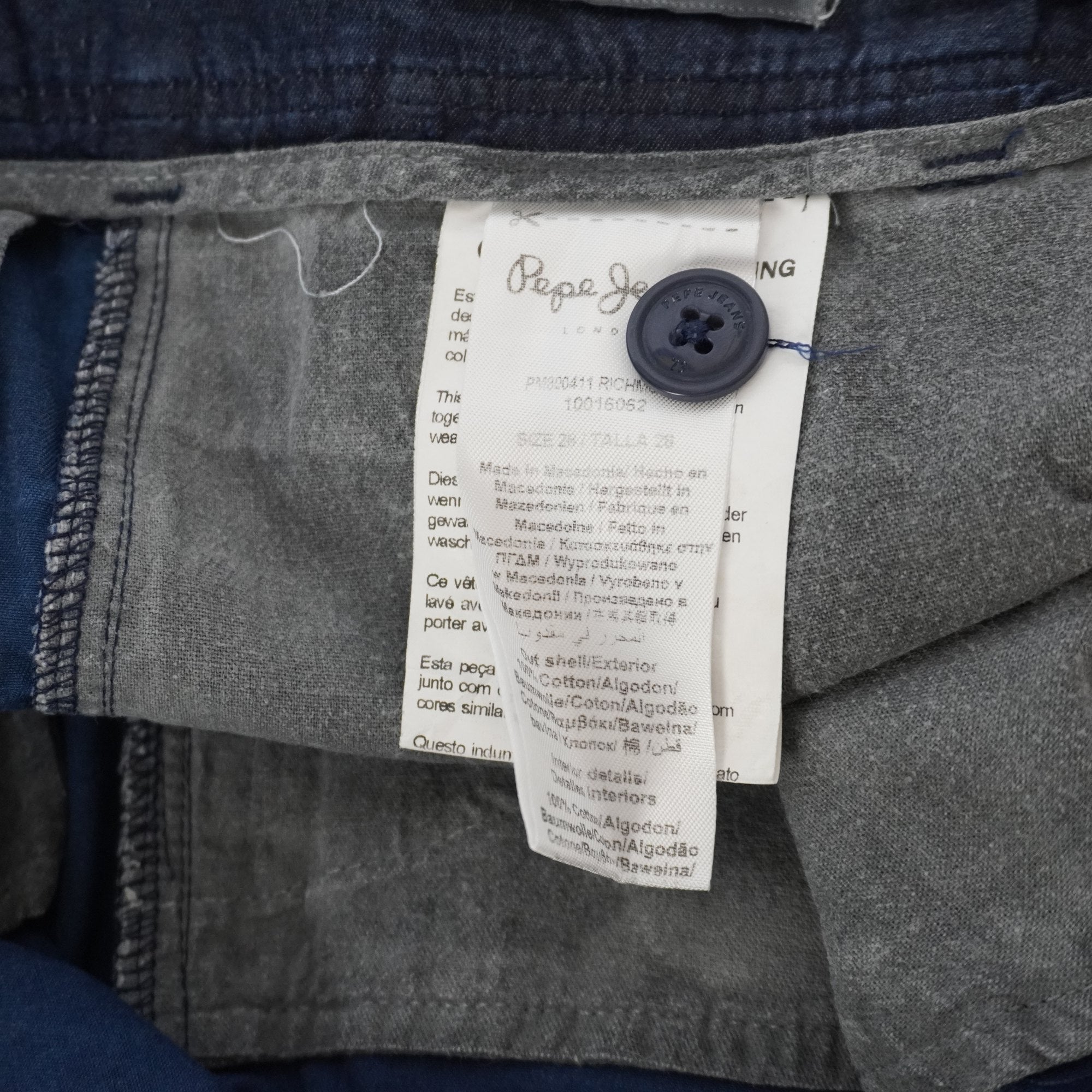 Pantalones Cortos Vaqueros Pepe Jeans para Hombre Usados - Azul, XS