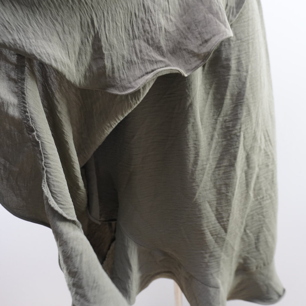 Vestido Verde de Algodón para Mujer Usado - Talla L