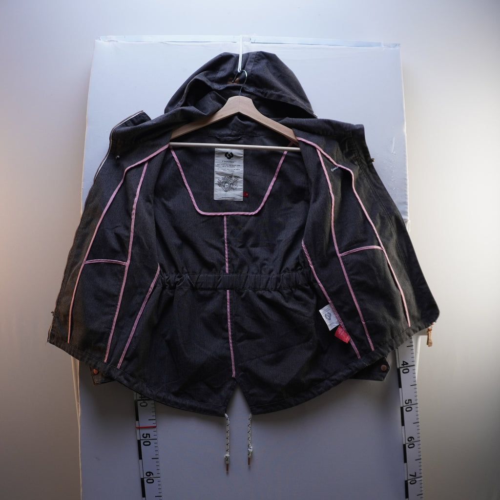 Parka Ragwer para Mujer Usada - Gris, M