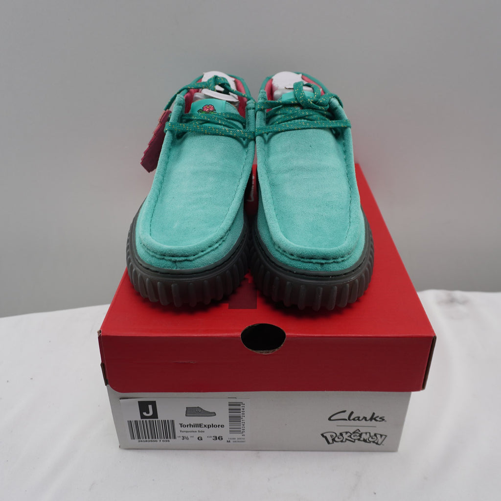 Zapatillas Clarks para Mujer Usadas - Verde, 36