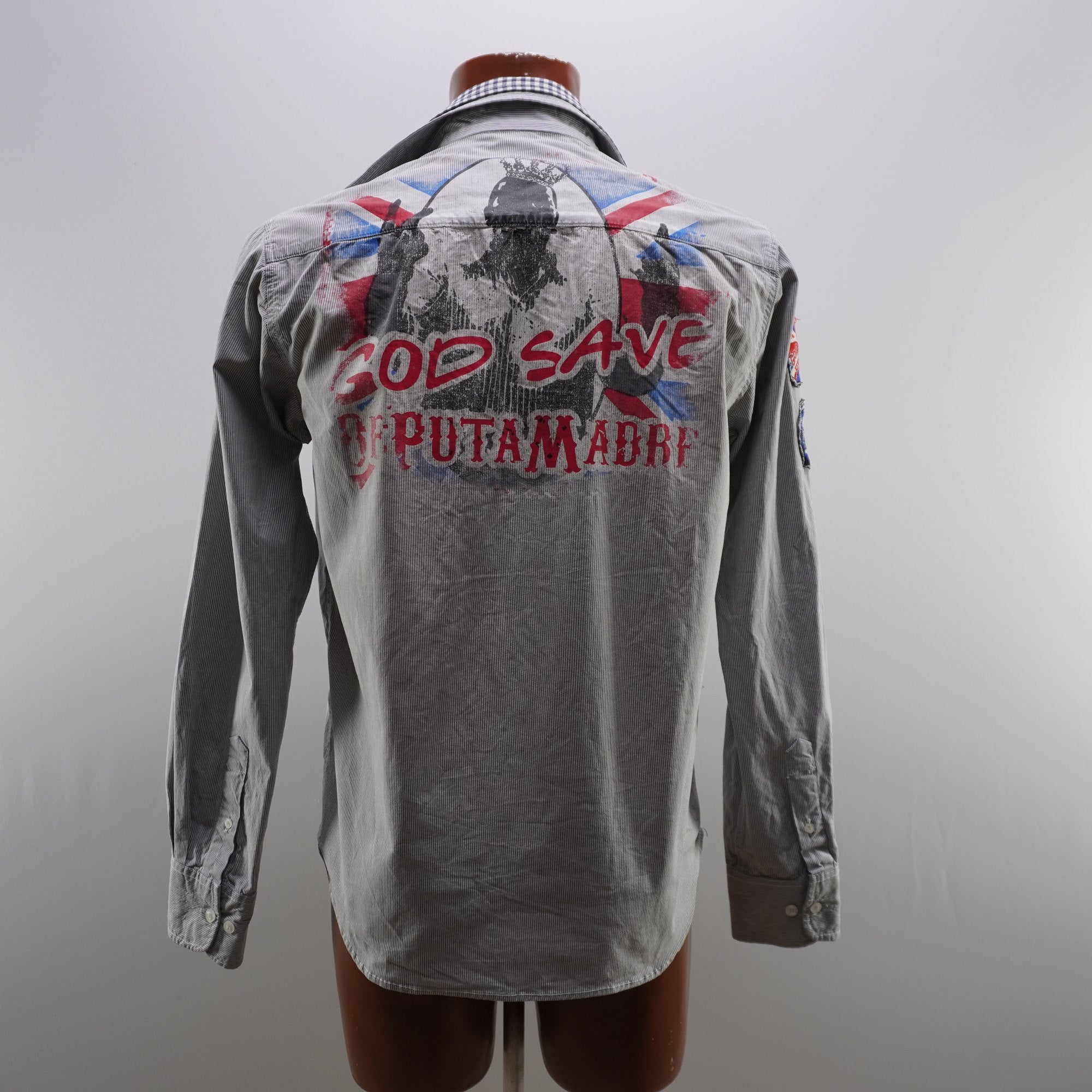 Camisa De Puta Madre para Hombre Usada - Multicolor, M