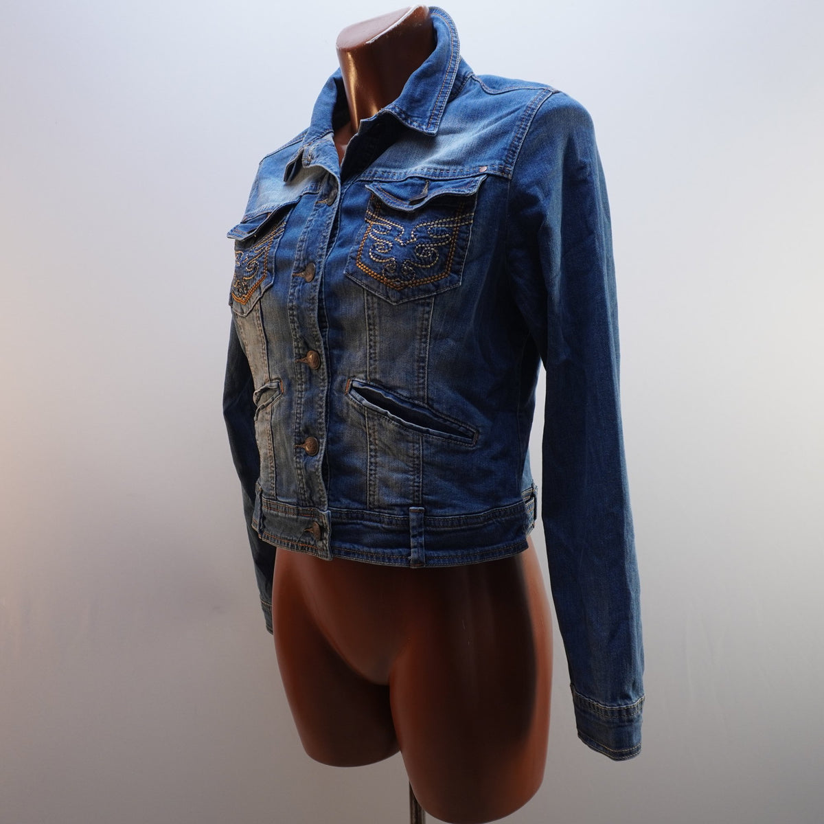 Cazadora Vaquera Etam para Mujer Usada - XL, Muy Buen Estado