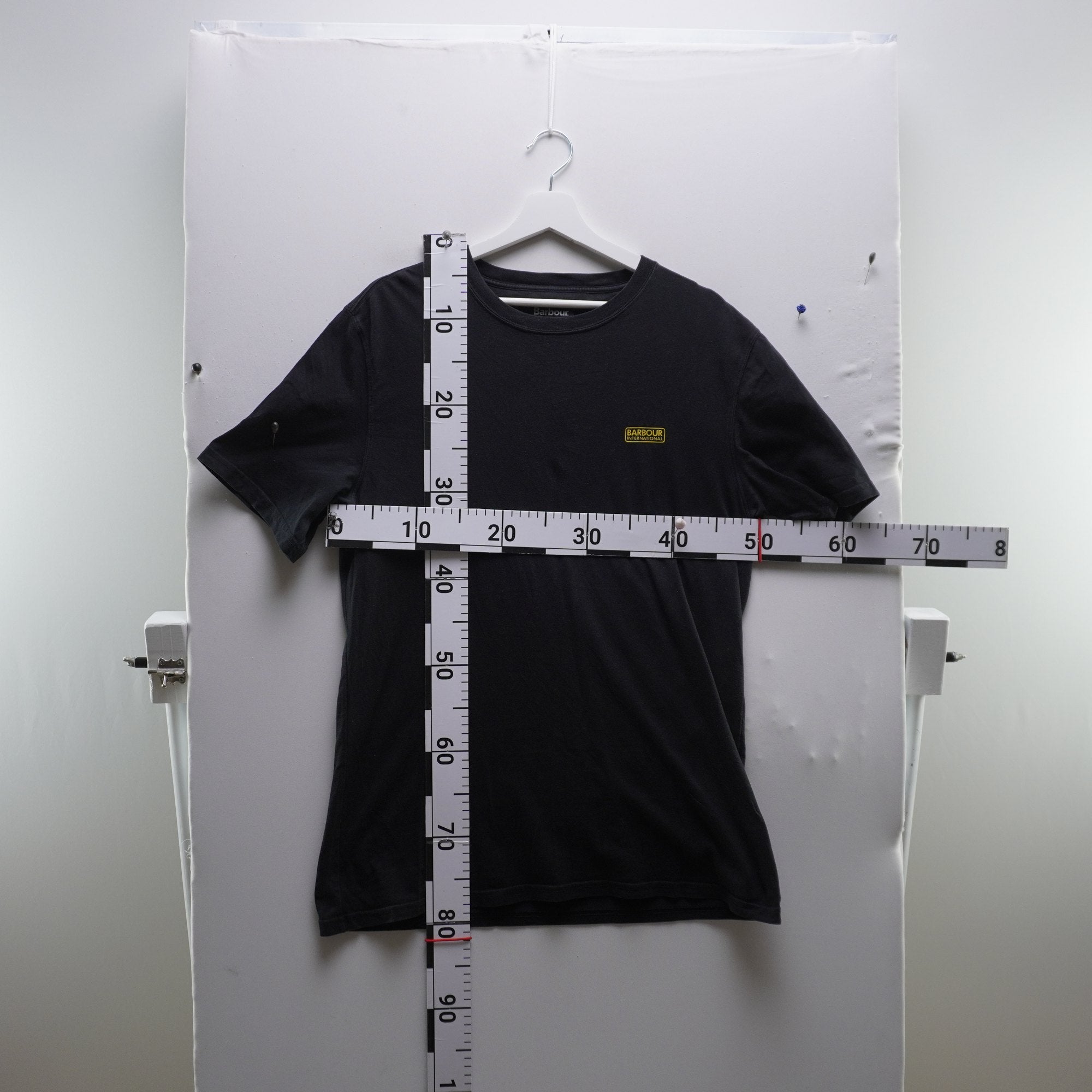 Camiseta Barbour para Hombre Usada - Negra, XL