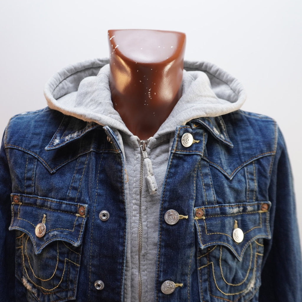 Cazadora Vaquera True Religión para Hombre Usada - Azul, M