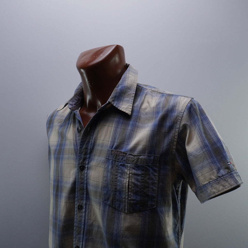 Camisa Tommy Hilfiger para Hombre Usada - Azul, L