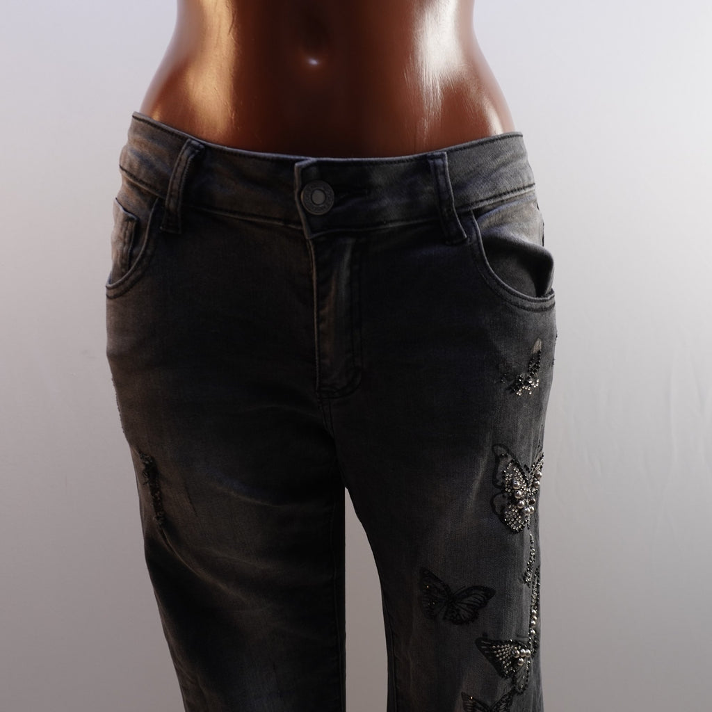 Vaqueros Italian Style para Mujer Usados - Negros, M