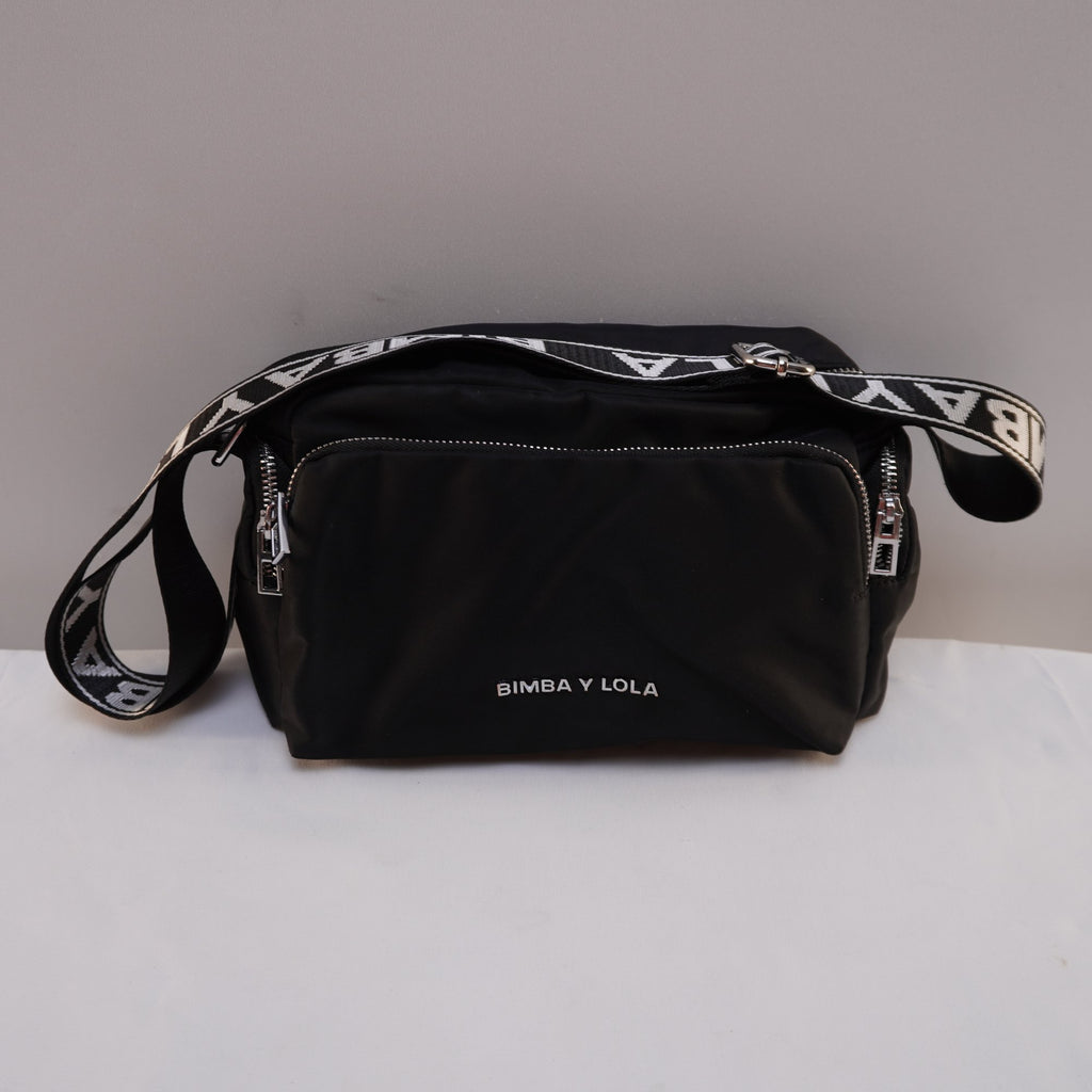 Bolso Baguette Bimba y Lola para Mujer Usado - Negro