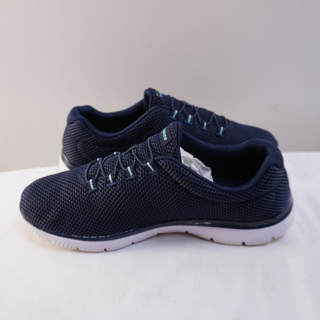 Zapatillas Skechers para Mujer Usadas - Azul Marino, Talla 41