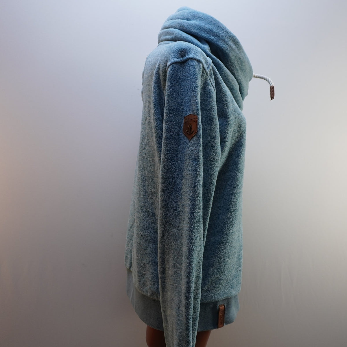 Sudadera con Capucha Naketano para Mujer Usada - Azul, XL