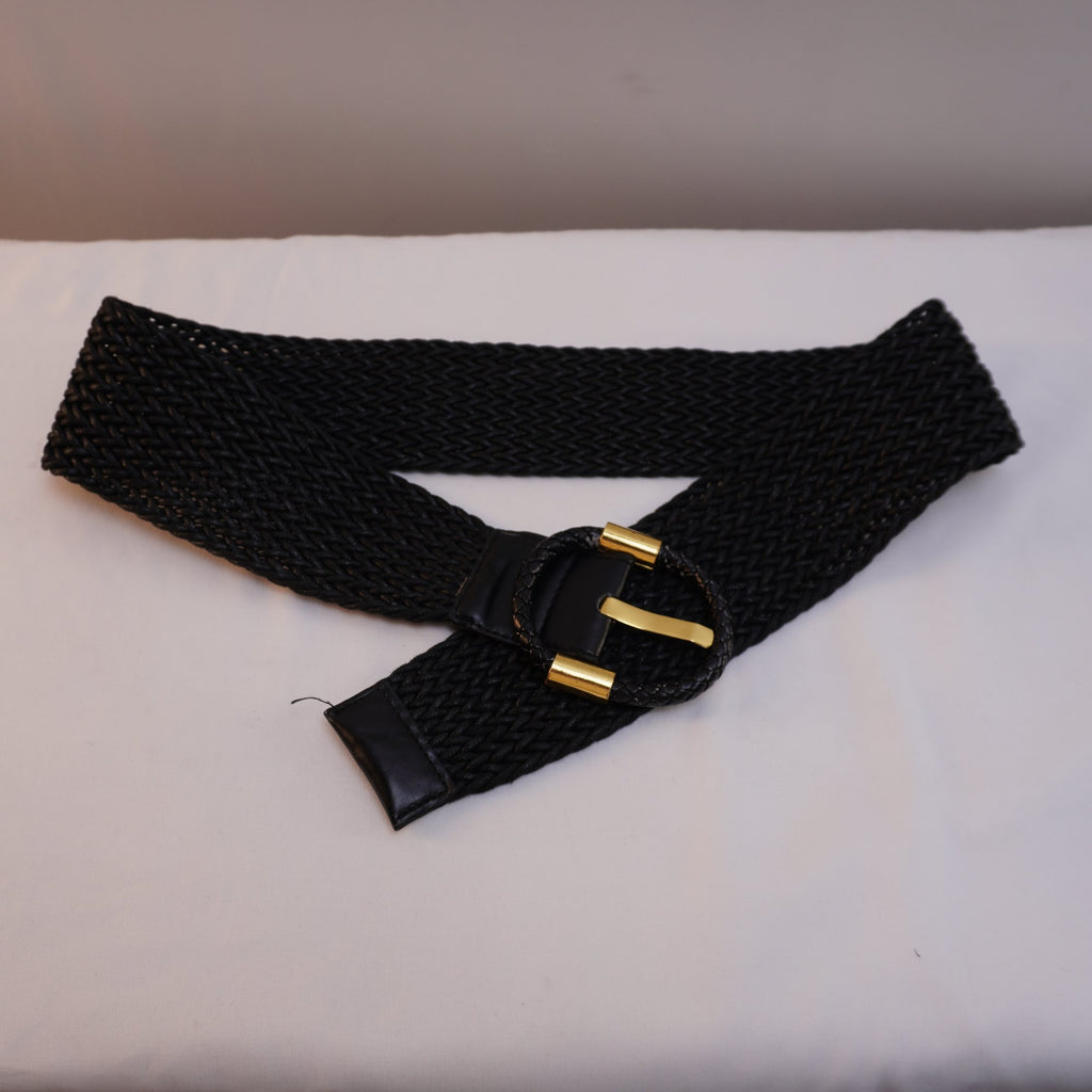 Cinturón Negro para Mujer Usado - Muy Buen Estado