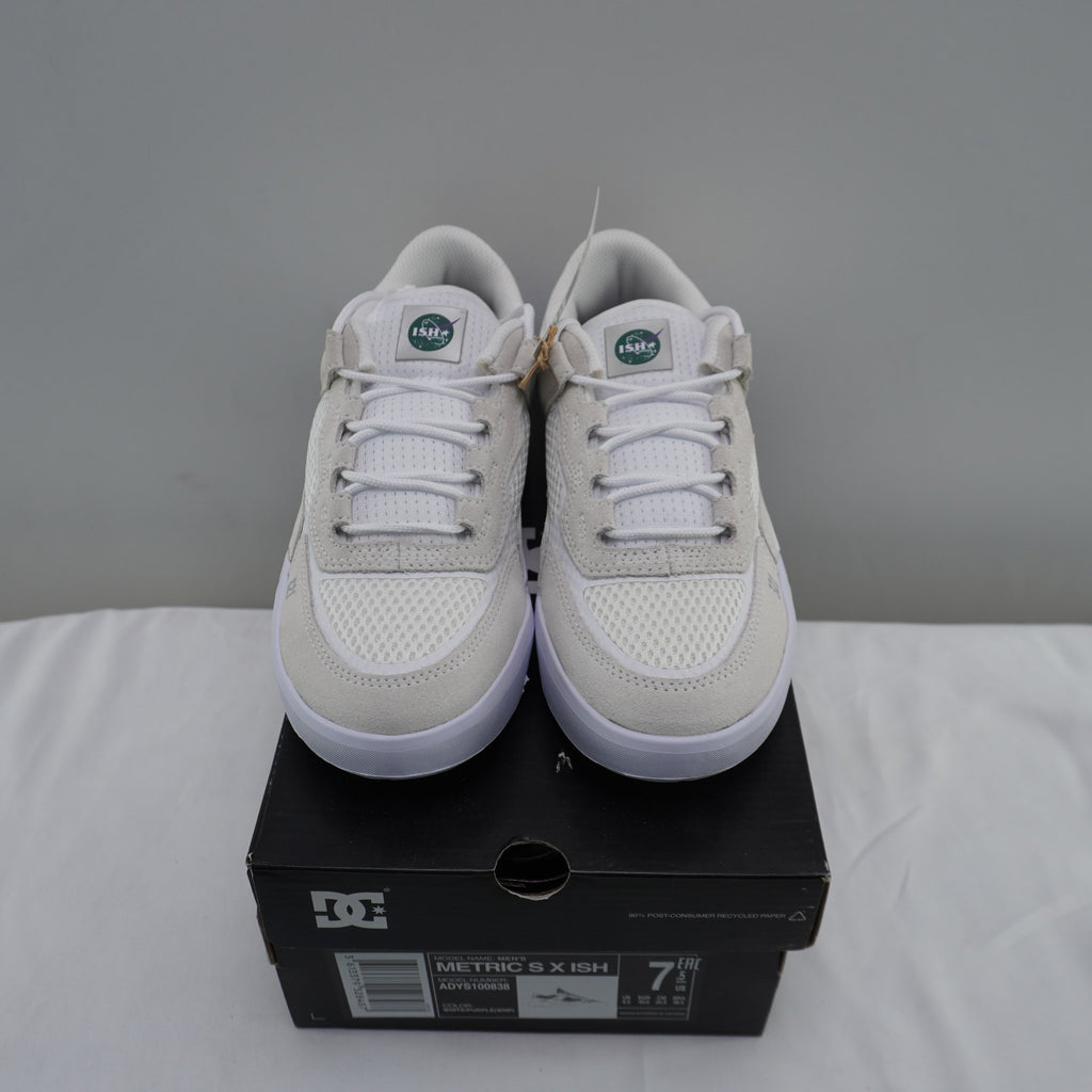 Zapatillas DC Shoes para Mujeres Usadas - Blanco, Talla 40