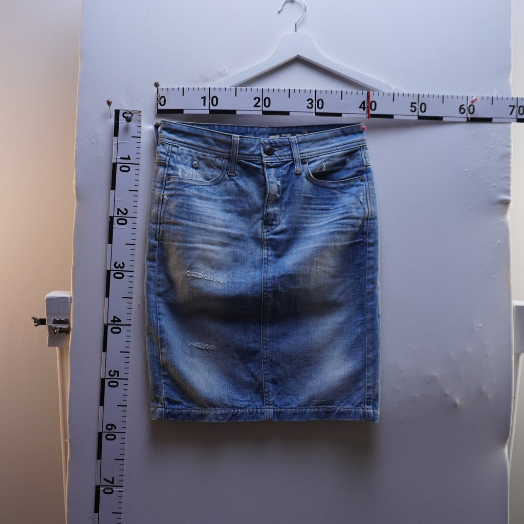Falda G-Star para Mujer Usada - Azul, Pequeño (S)