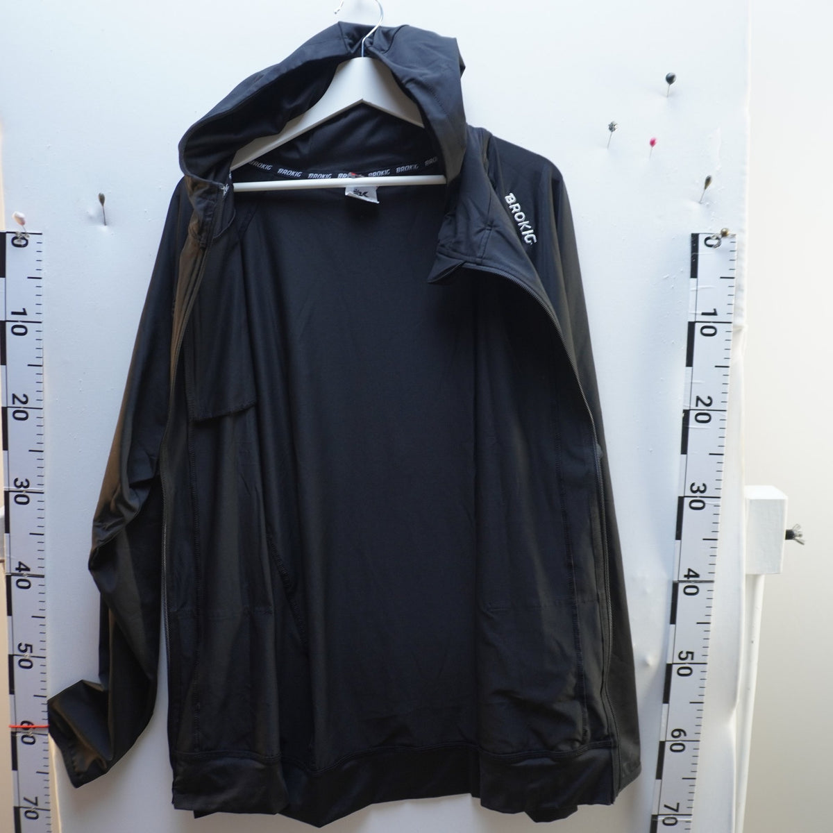Sudadera con Capucha Brokig para Hombre Usada - Negra, XXL