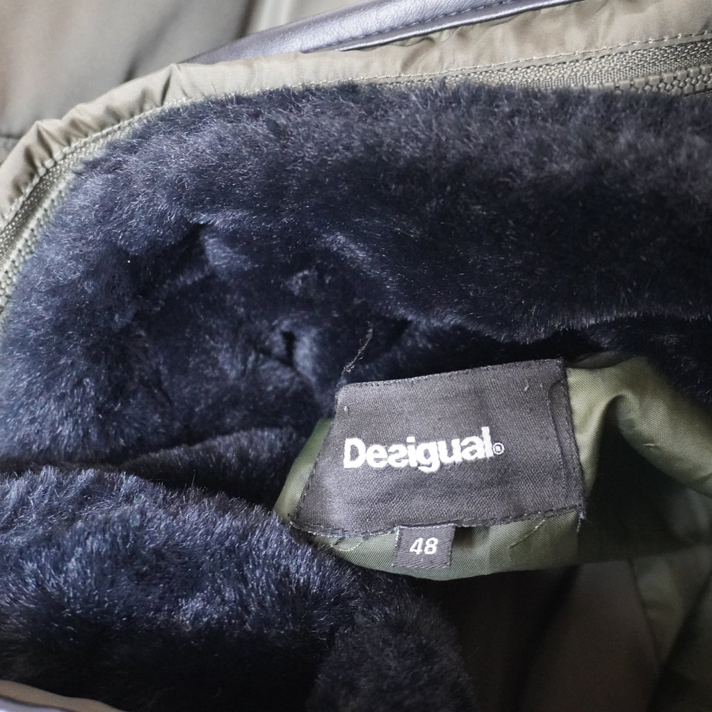 Sobretodo Desigual para Mujer Usado - Verde, XXXL