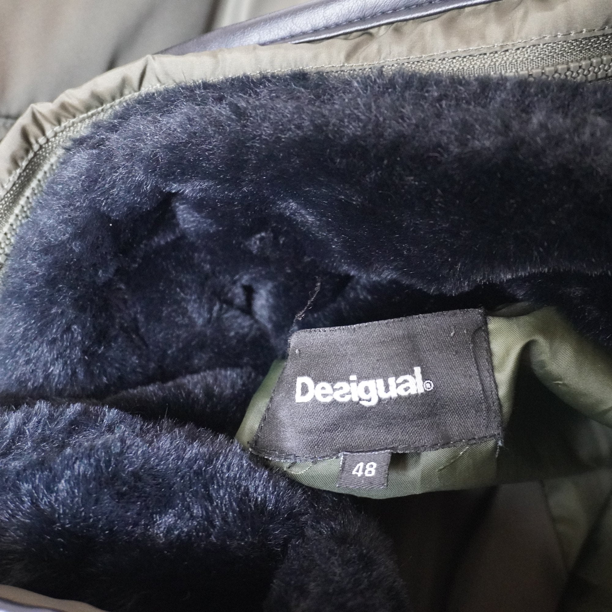 Sobretodo Desigual para Mujer Usado - Verde, XXXL