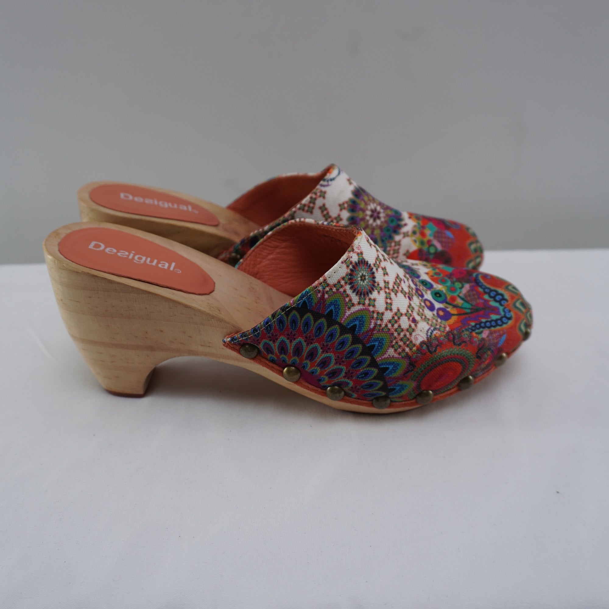 Sandalias Desigual para Mujer Nuevas - Multicolor, Talla 39