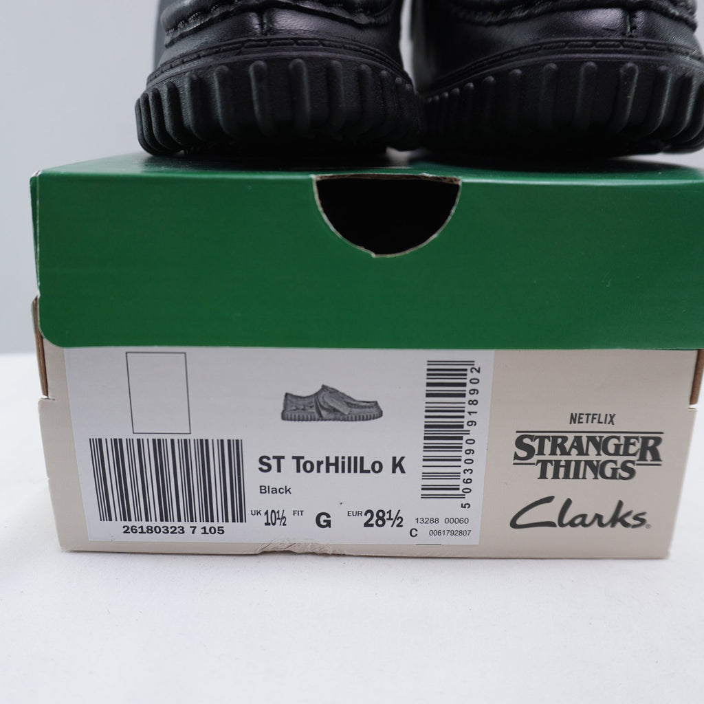 Zapatillas Clarks para Niños Usadas - Negro, Talla 28.5