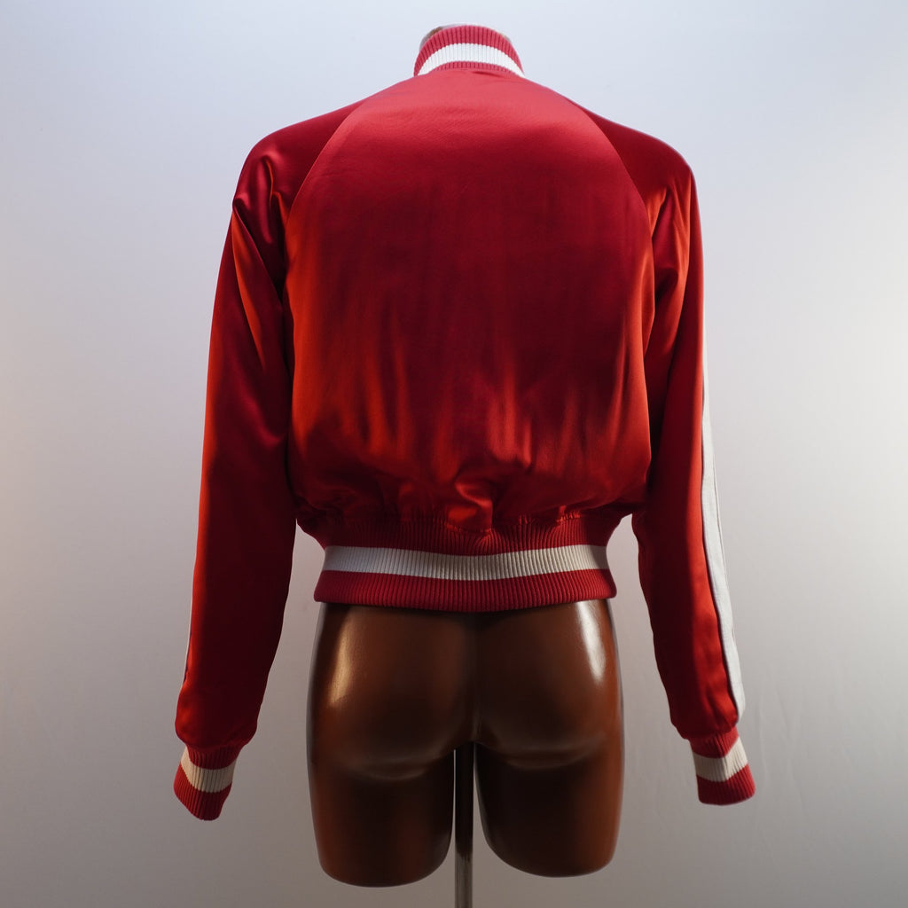 Chaqueta Bomber Amiry para Mujer Usada - Roja, Pequeño (S)