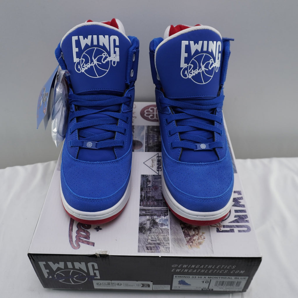 Zapatillas Patrick Ewing 33 para Hombre Usadas - Azul, Talla 43