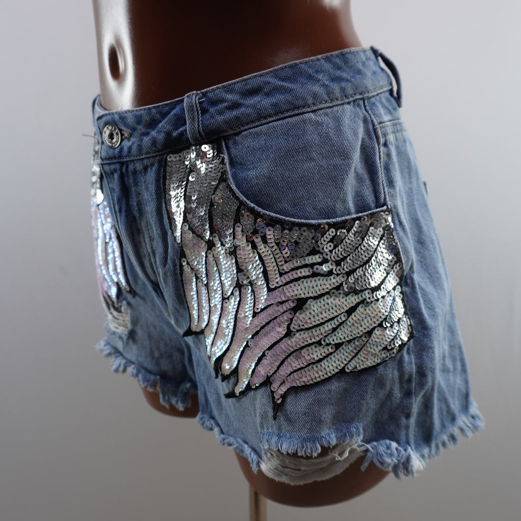 Pantalones Cortos Vaqueros Only para Mujer Usados - Azul, M