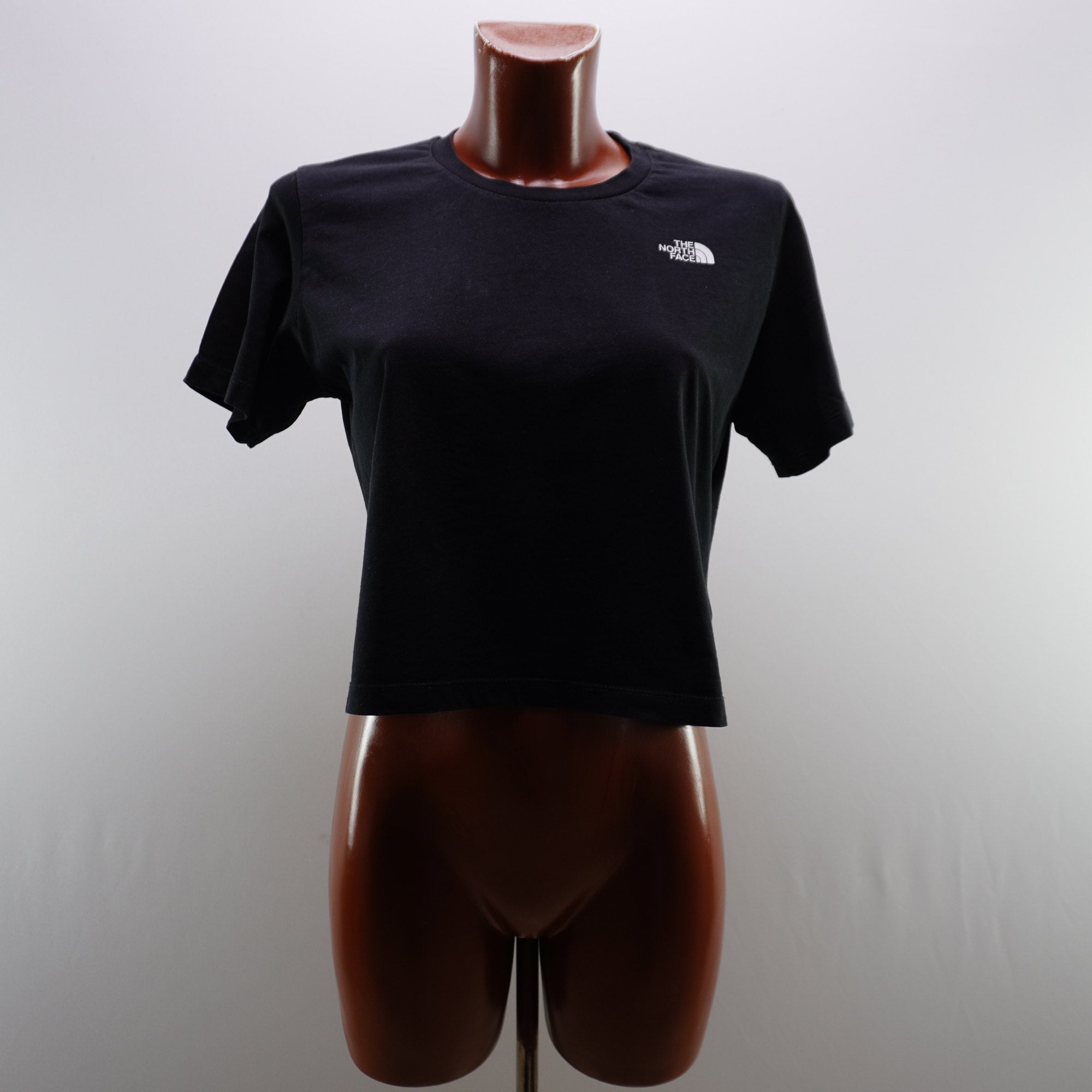 Camiseta de Manga Corta The North Face para Mujer Usada - Negro, M