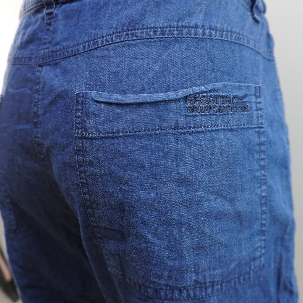 Bermudas Regatta para Mujer Usadas - Azul Marino, XXL