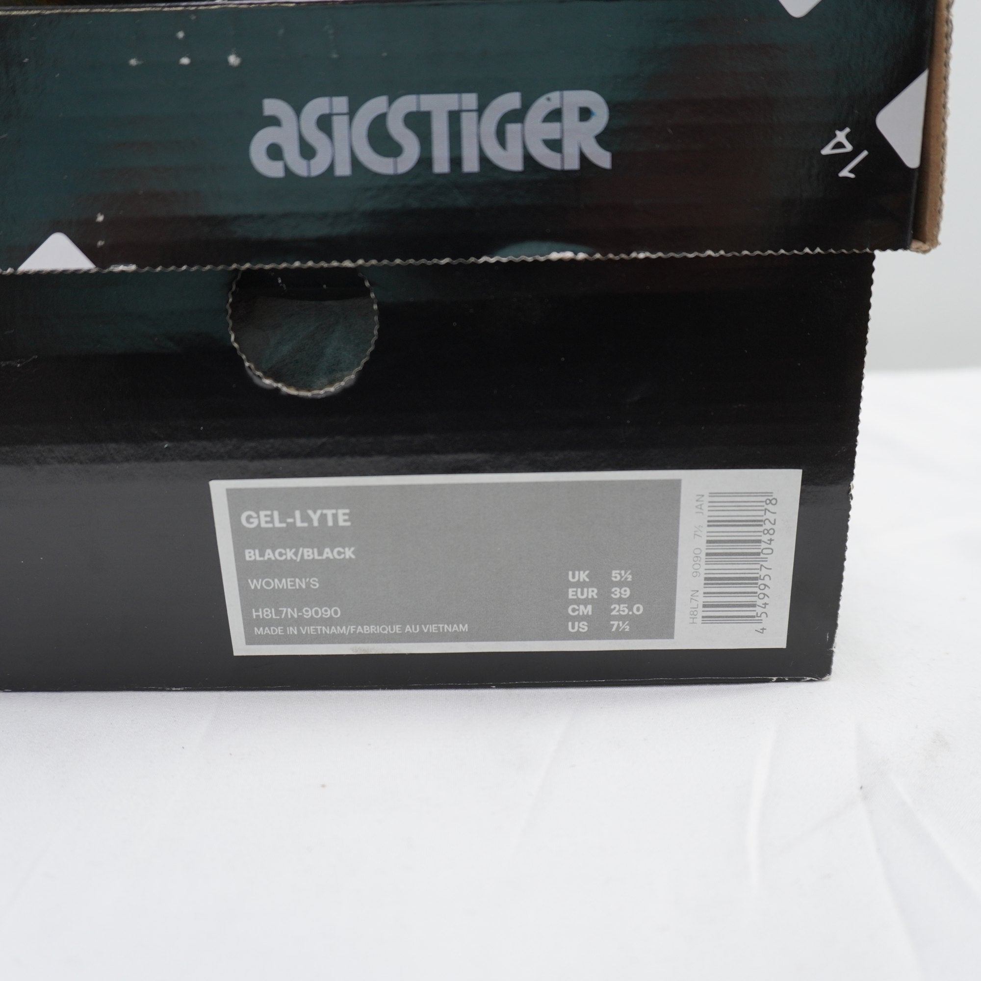 Zapatillas Asics para Mujer Usadas - Negro, Talla 39