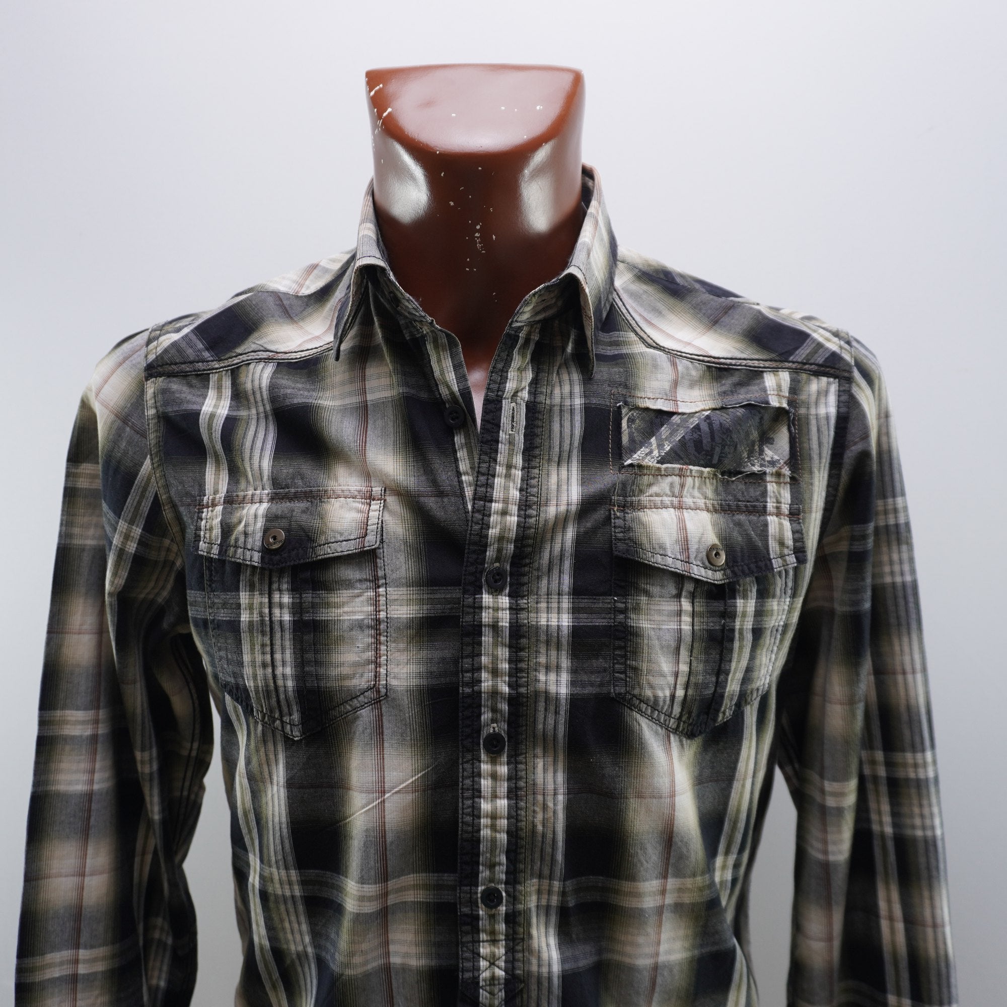 Camisa de Vestir Blend para Hombre Usada - Multicolor, M