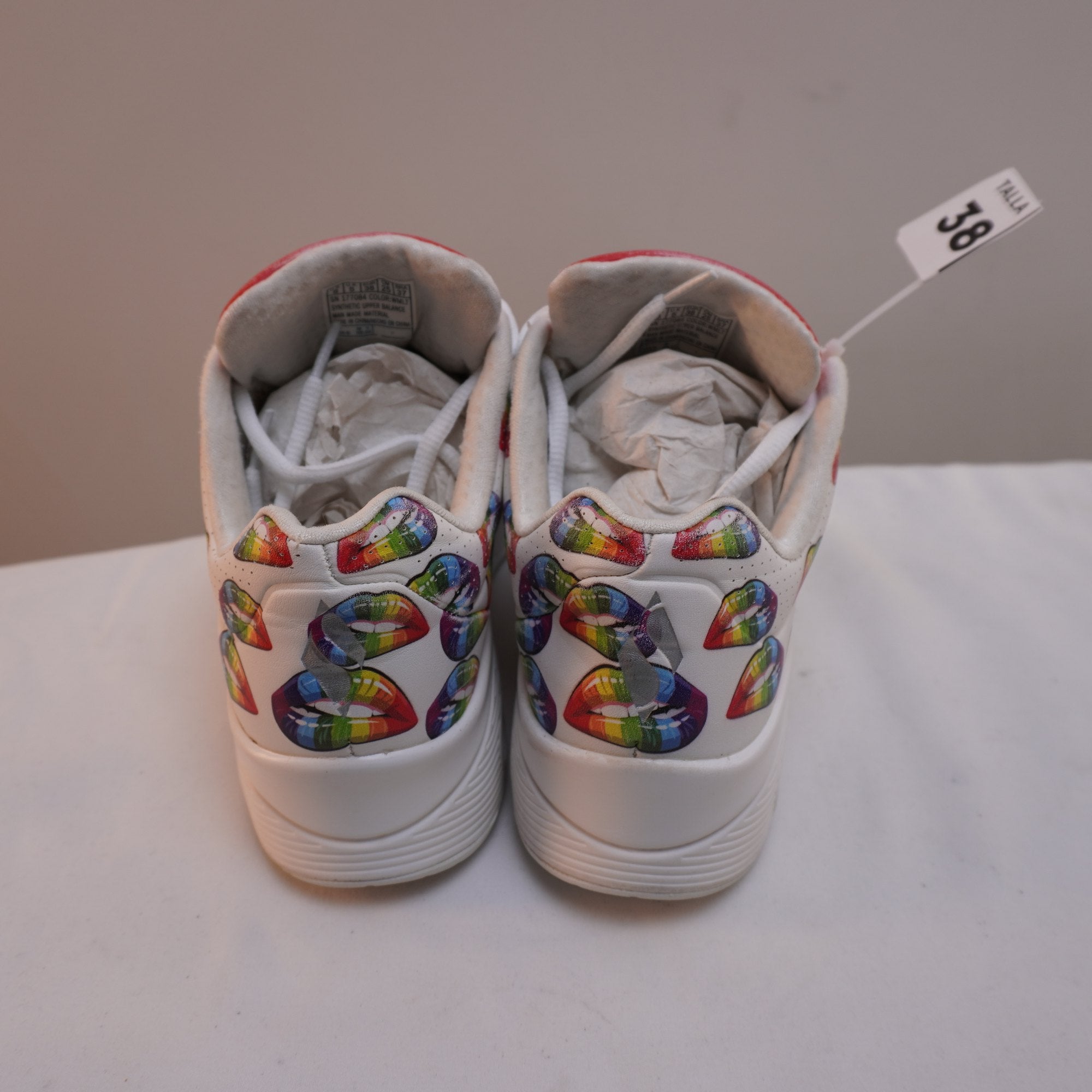 Zapatillas Skechers para Mujer Usadas - Multicolor, Talla 38