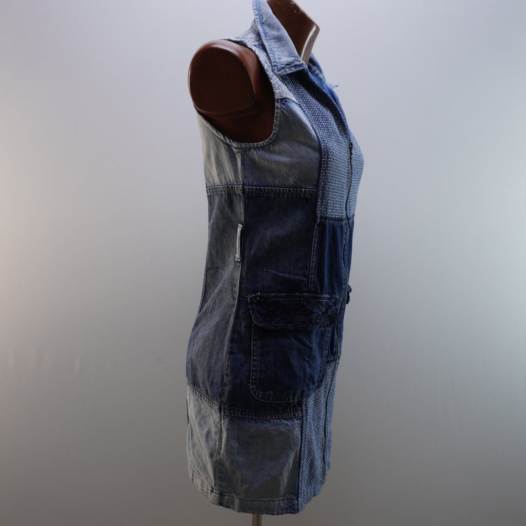 Vestido Desigual para Mujer Usado - Azul, M