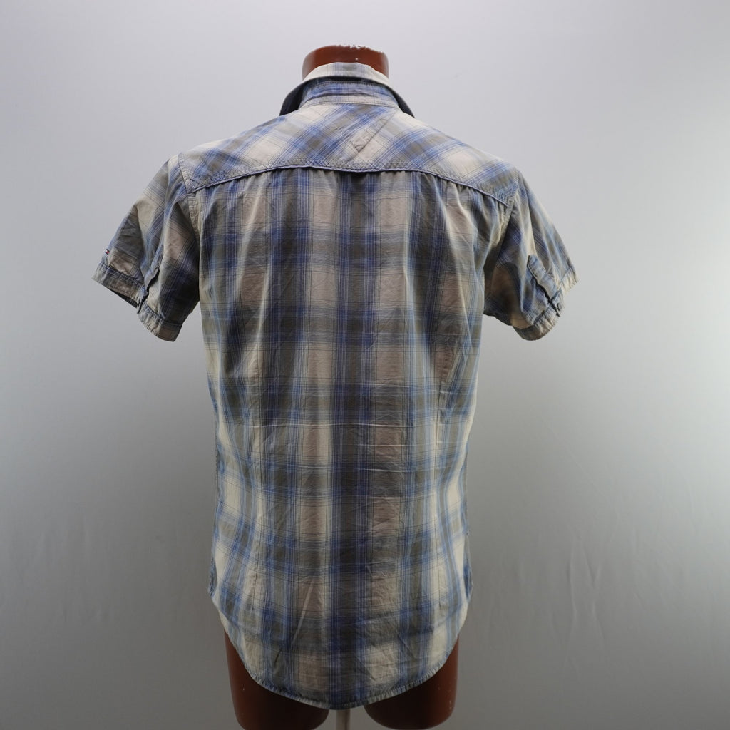 Camisa Tommy Hilfiger para Hombre Usada - Azul, L