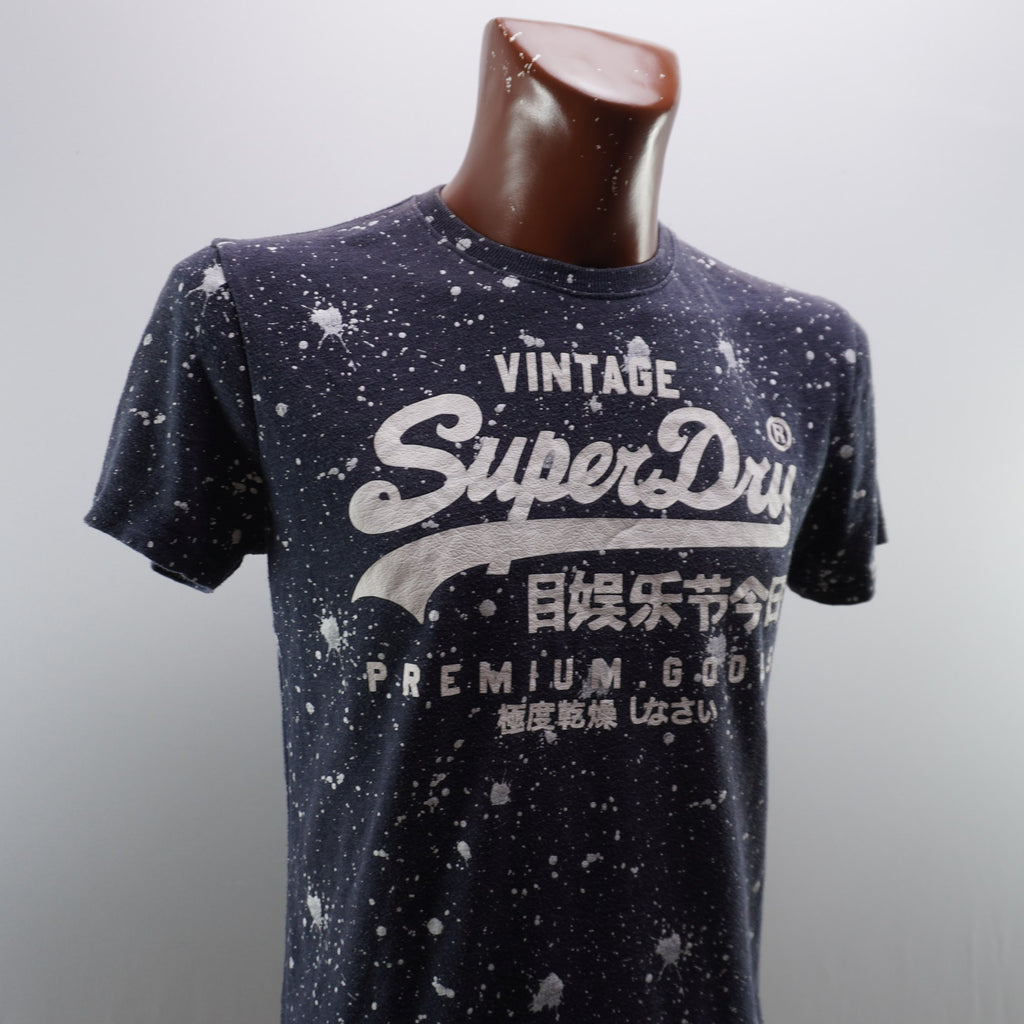 Camiseta Superdry para Hombre Usada - Azul Marino, M