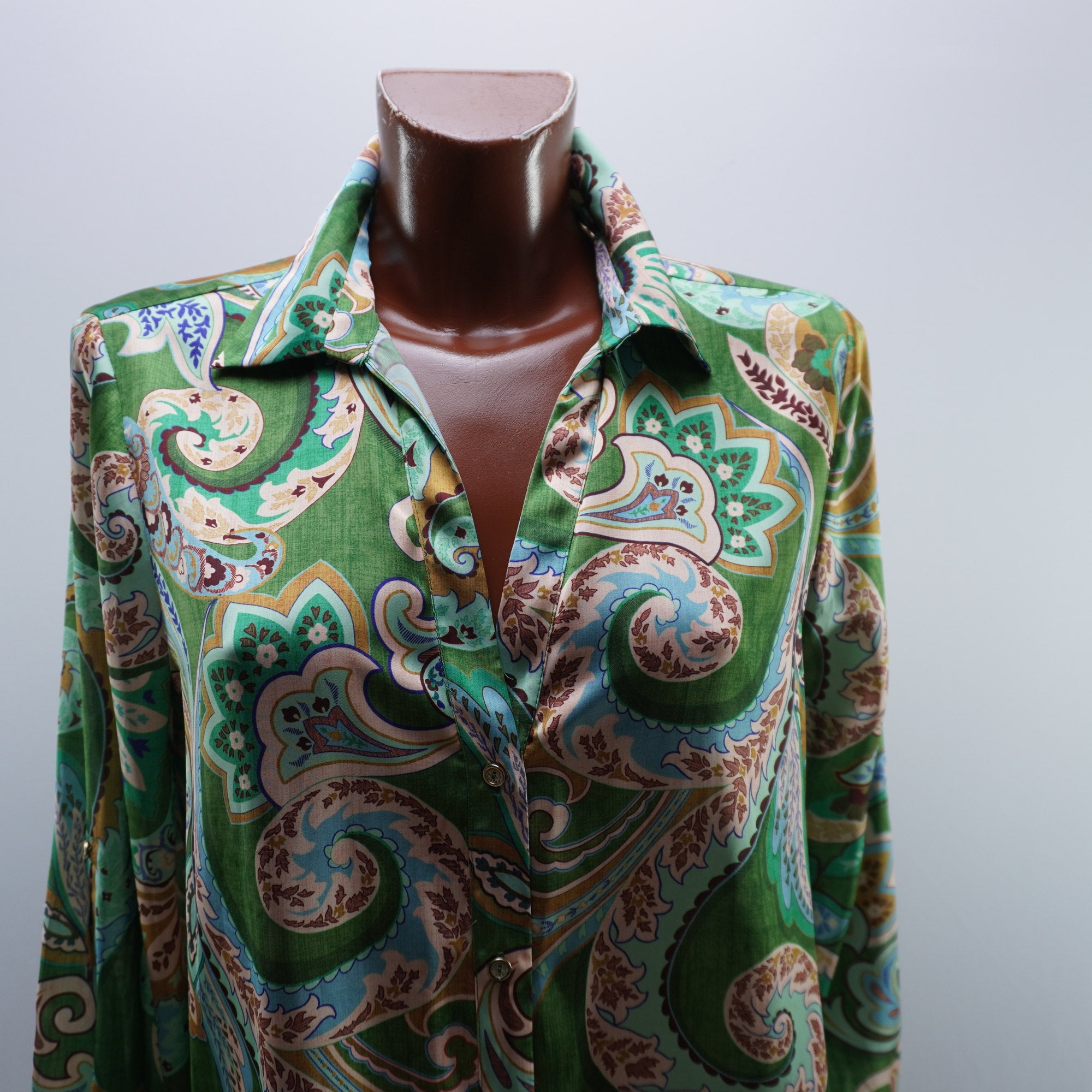 Camisa Zara para Mujer Usada - Verde, M