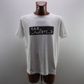 Camiseta de Manga Corta Karl Lagerfeld para Hombre - Blanco, XXL, Usada en Muy Buen Estado