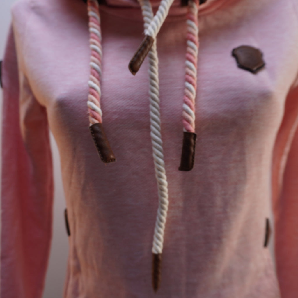 Sudadera con Capucha Naketano para Mujer Usada - Rosa