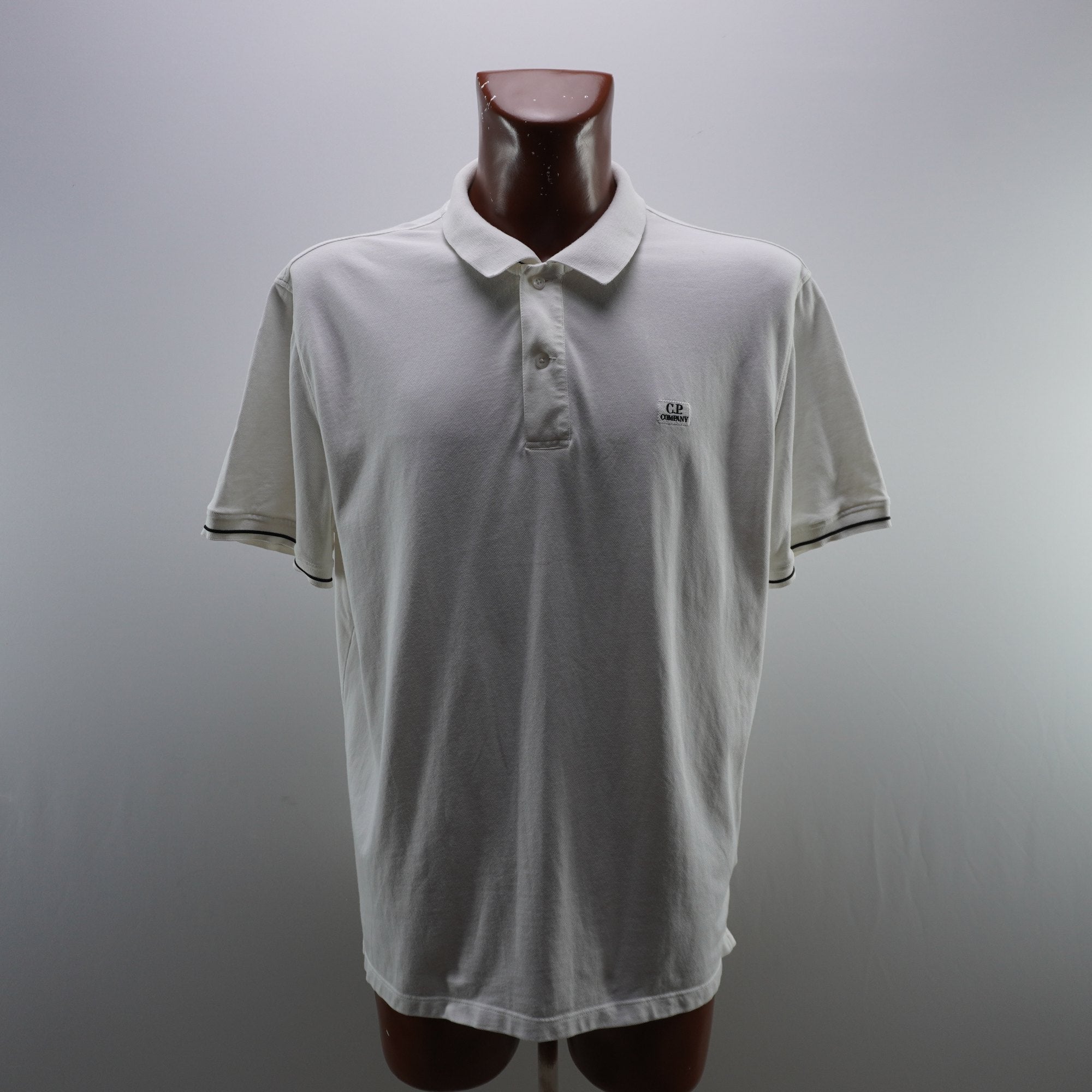 Camiseta C.P. Company para Hombre Usada - Blanca, XXL