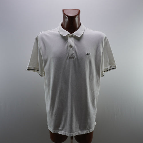 Camiseta C.P. Company hombre blanca Talla XXL segunda mano