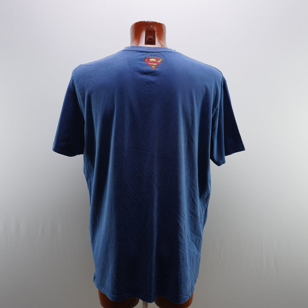 Camiseta Superman para Hombre Usada - Azul, XL