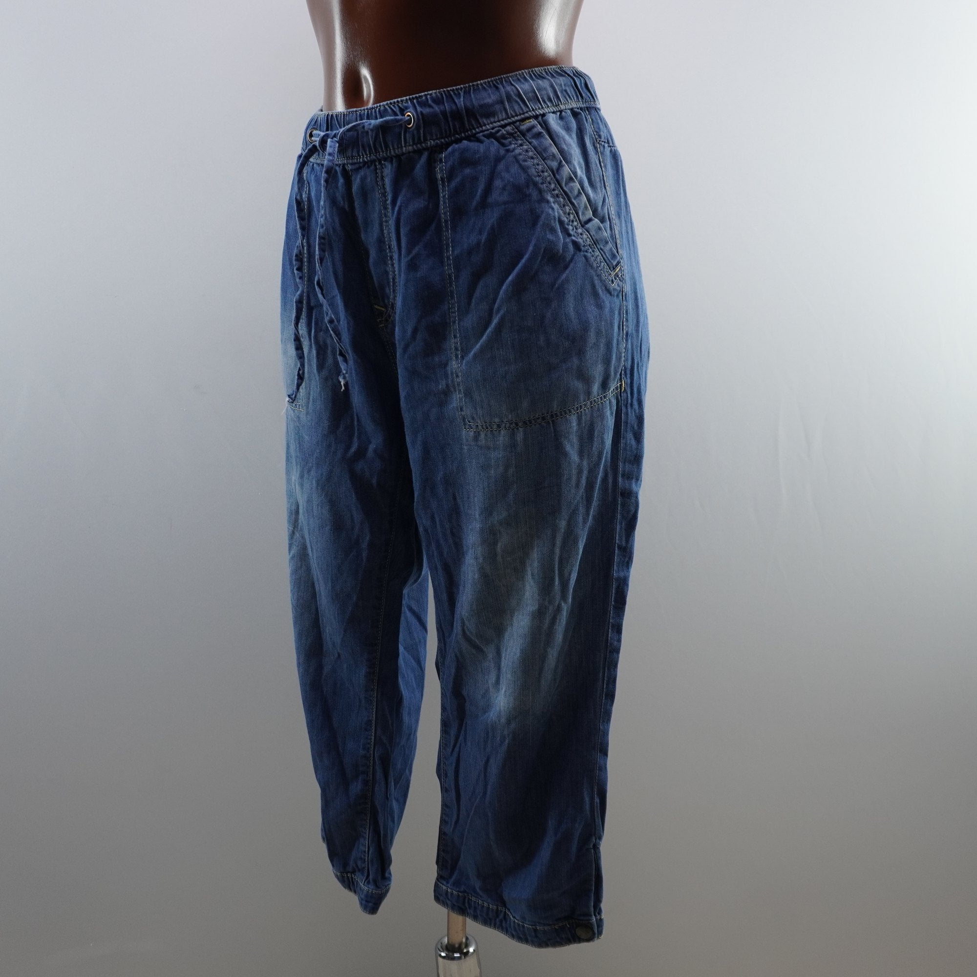 Pantalones Cortos EDC para Mujer Usados - Azul, XXL