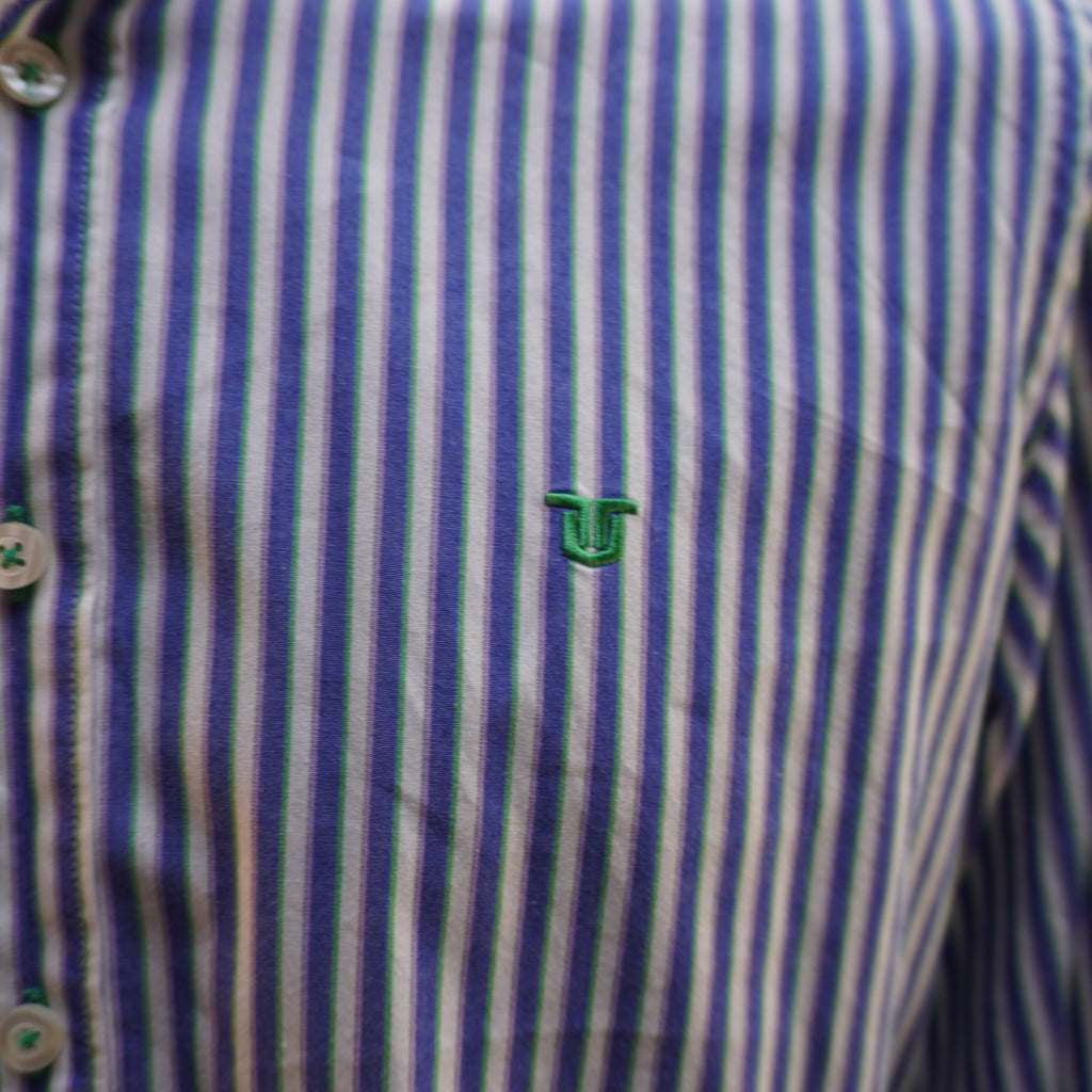 Camisa de Vestir Titto Bluni para Hombre Usada - Azul, M