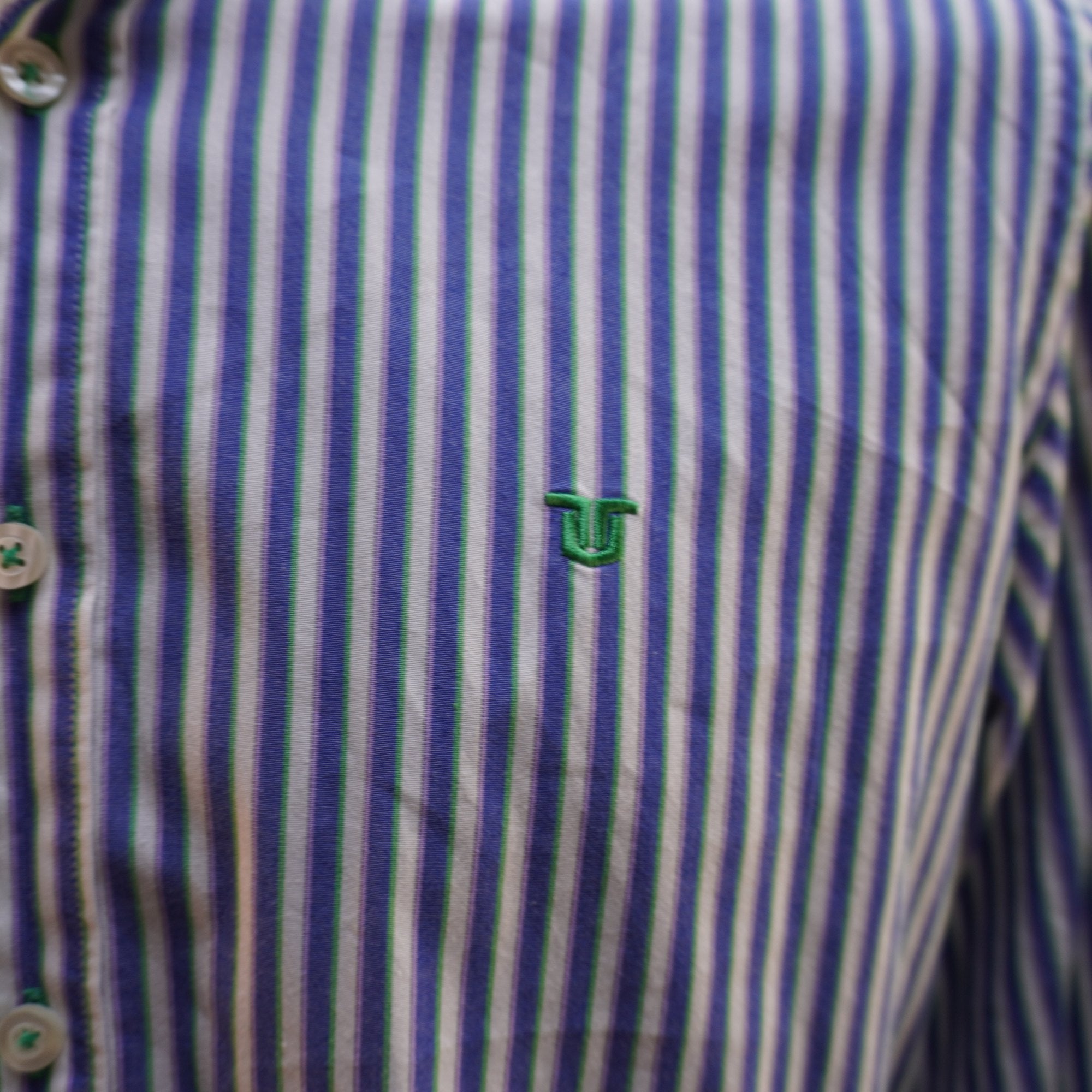 Camisa de Vestir Titto Bluni para Hombre Usada - Azul, M