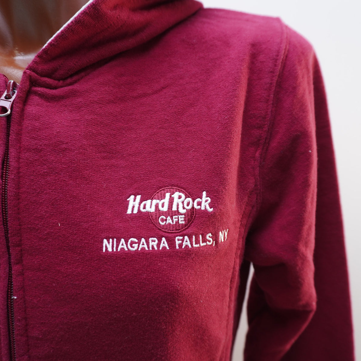 Sudadera con Capucha Erick para Mujer Usada - Roja, XL