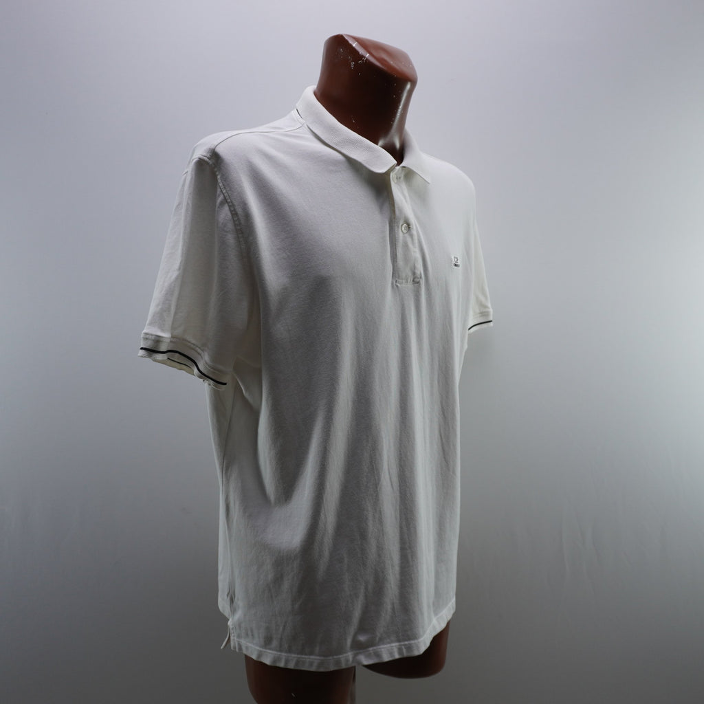 Camiseta C.P. Company para Hombre Usada - Blanca, XXL