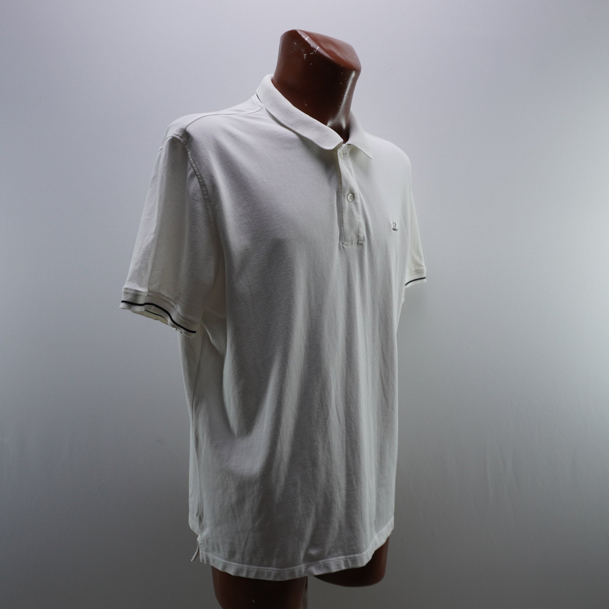 Camiseta C.P. Company para Hombre Usada - Blanca, XXL