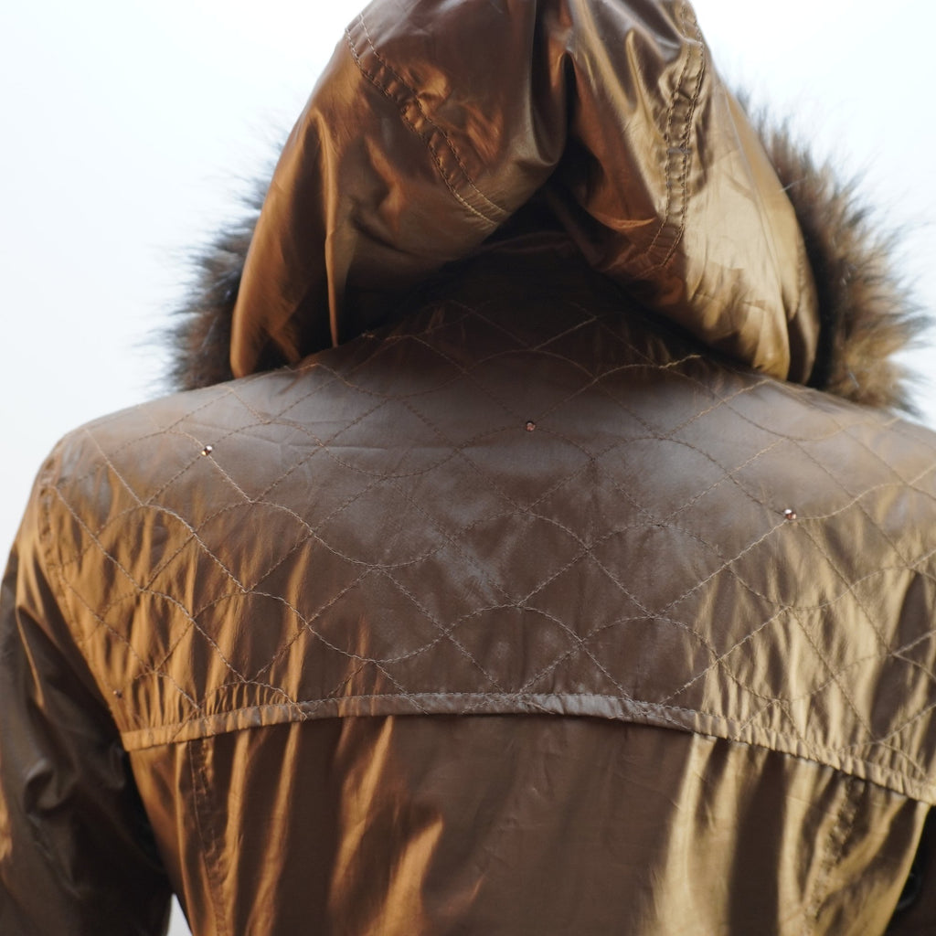 Parka Adidas para Mujer Usada - Verde, S