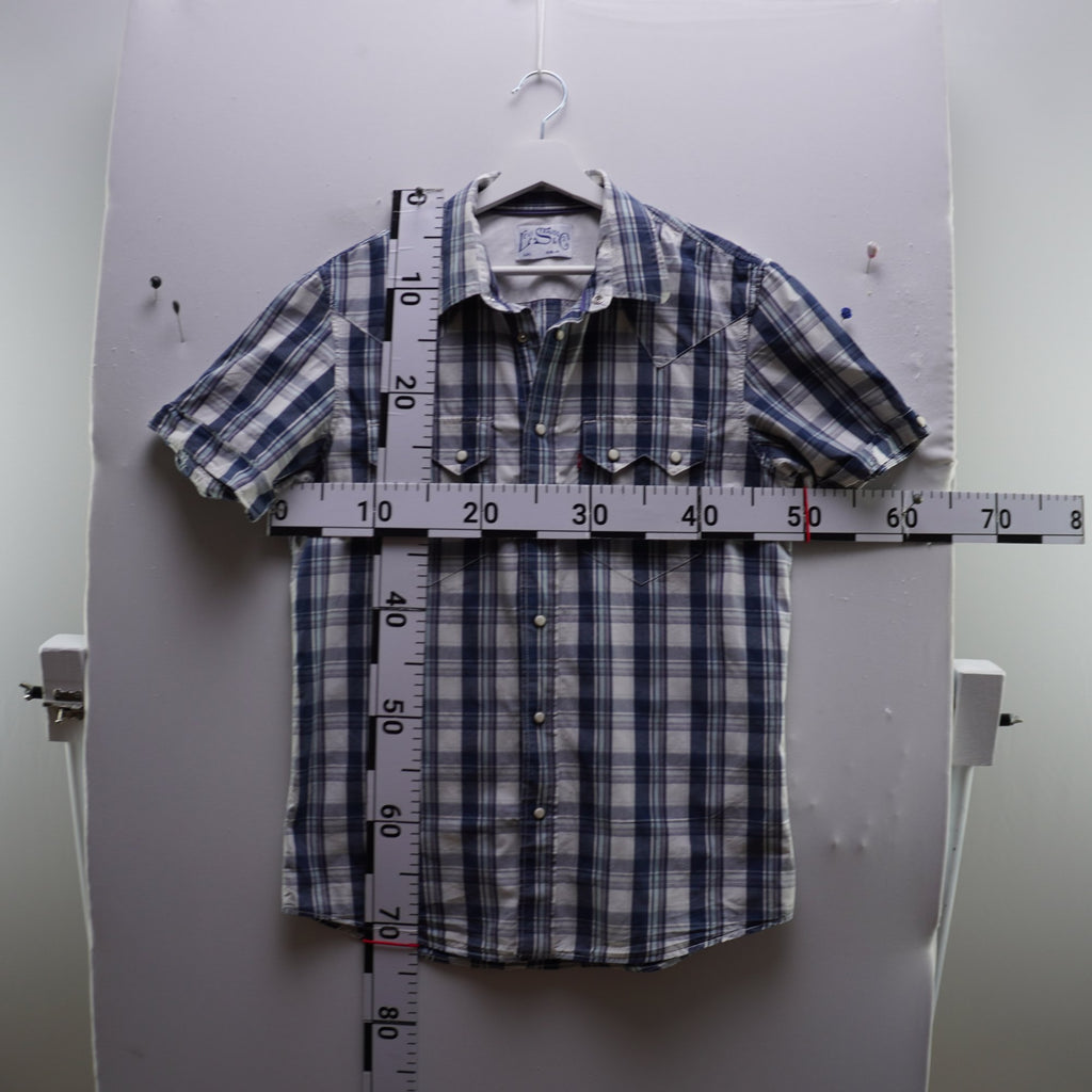 Camisa Levi's para Hombre Usada - Azul Marino, L