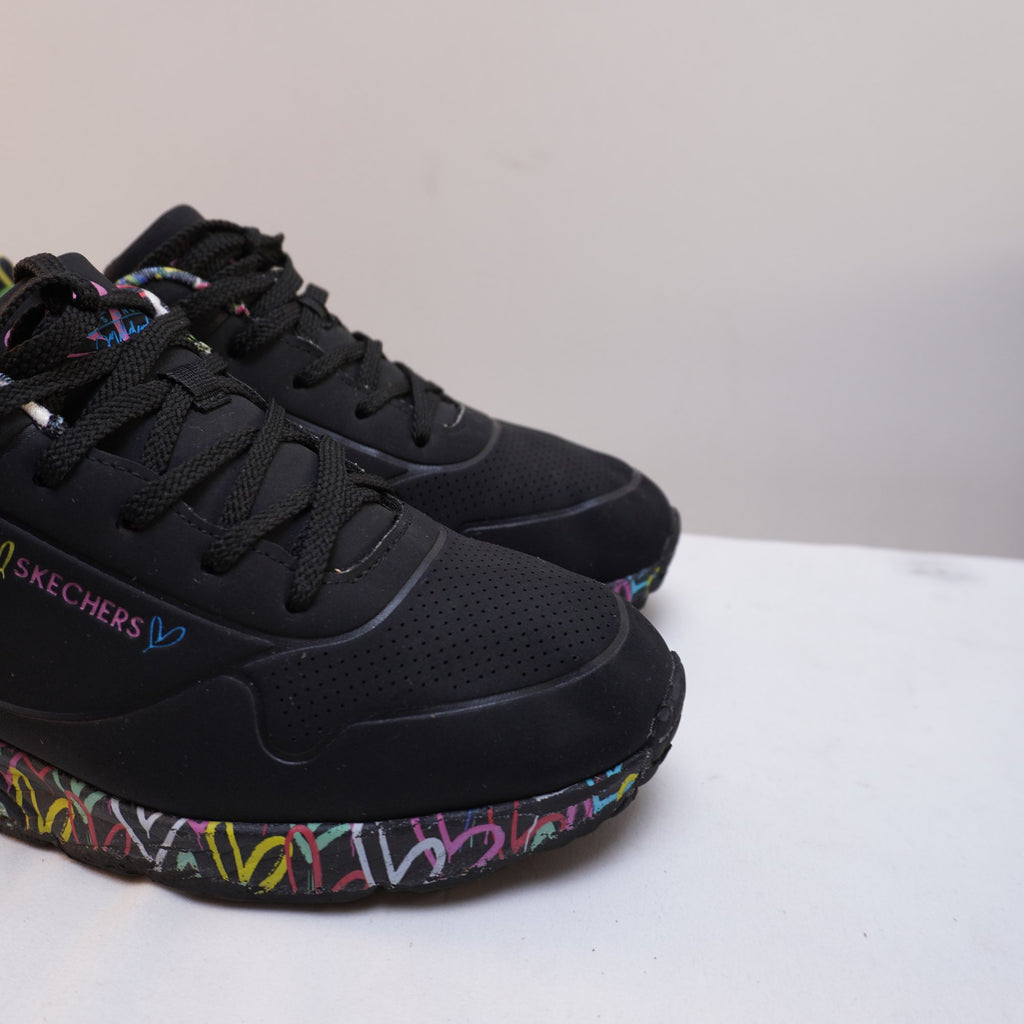 Zapatillas Skechers para Mujer Usadas - Negro, 39