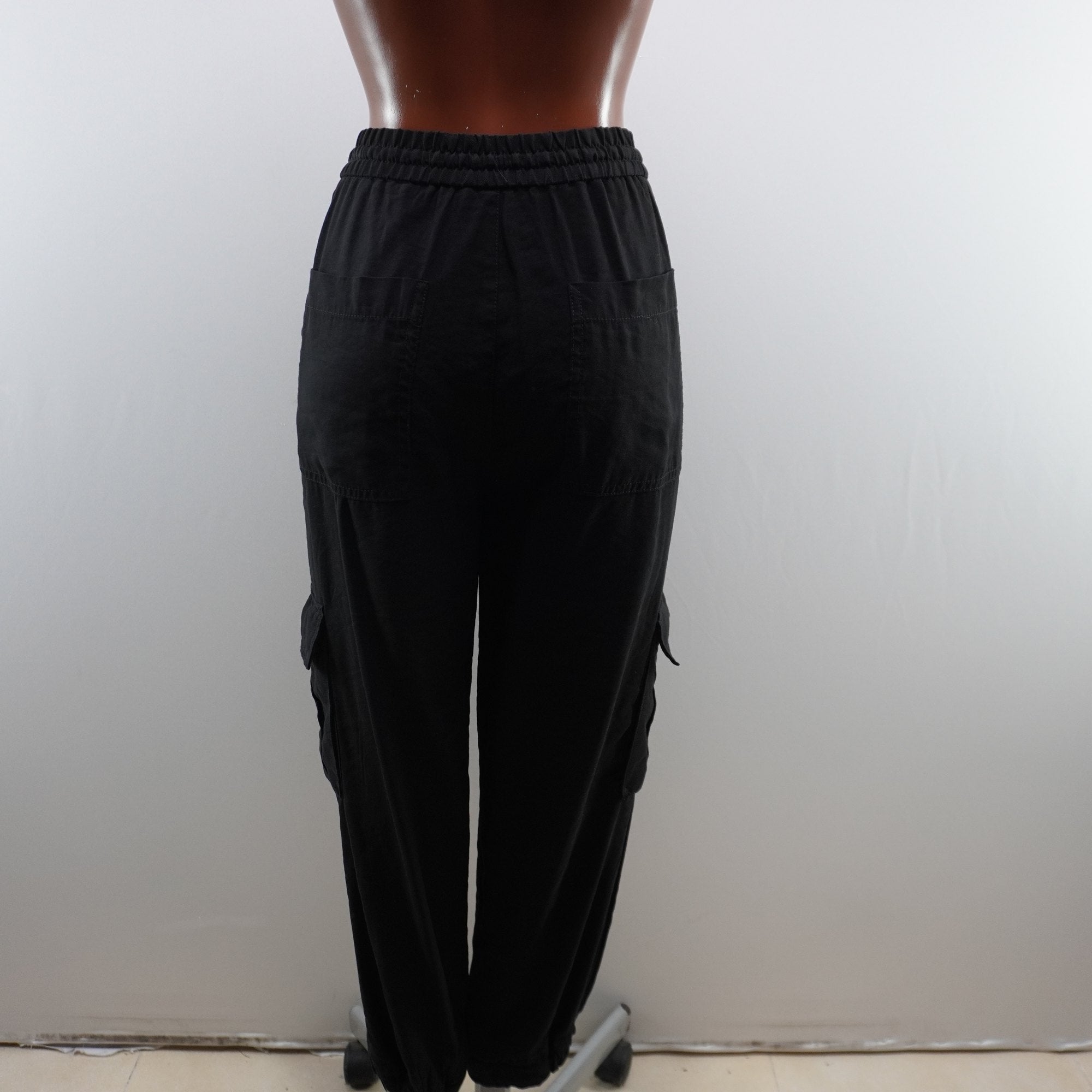 Pantalones Tipo Cargo Zara para Mujer Usados - Negro, M