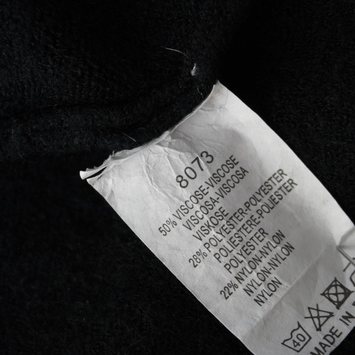 Suéter Italian Style para Mujer Usado - Negro, XL